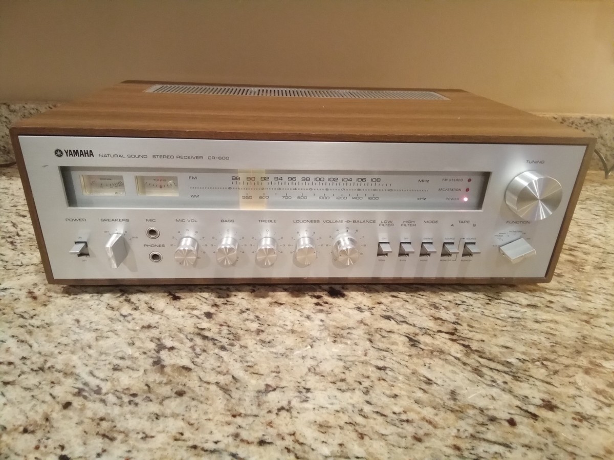 Yamaha CR-600 AM/FM Stereo Receiver Serviced/Working | eBay