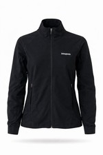 Patagonia softshell Jacket Black Size Small Lightweight Insulated Zip Up