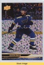 2024-25 Upper Deck Extended Series Speckled Rainbow Foil Justin Faulk READ 1pi7