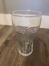 Ancien verre à boire Coca Cola transparent 16 oz