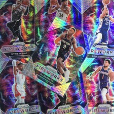 2020-21 Prizm Rj Barrett Fireworks Hyper No 25
