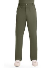 Cherokee Workwear Scrubs Men Fly Front Scrub Pant WW140 OLV Olive Free Ship