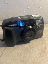 Pentax IQZoom 105WR Weather Resistant AF Point Shoot 35mm Film Camera Working