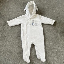 Mothercare Baby Peter Rabbit winter Sleepsuit 6-9 Months, worn a few times 