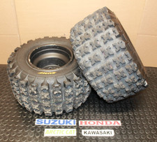 Suzuki Honda Kawasaki Rear D.I.D 4x110 Rims 20x10-9 Sun-F Rear Tires **A95**