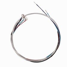 Steel Nickel Silver Wound E/A/D/G Violin Strings For Size 3/4 4/4 Set Silver