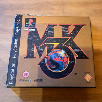 Mortal Kombat 3 Sony PlayStation 1 PAL Kampfspiel Multiplayer Midway Serie