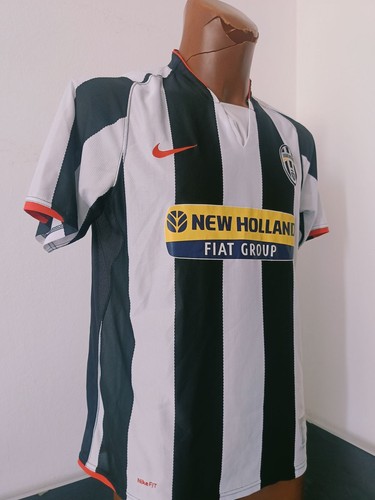 MAGLIA CALCIO NIKE JERSEY FOOTBALL JUVENTUS NEW HOLLAND 2007/2008 TG M - Foto 2 di 6