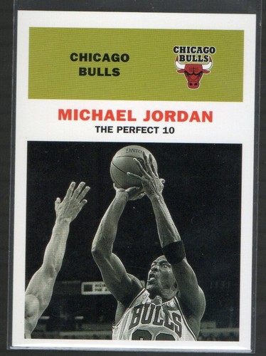 1998-99 Fleer Vintage \'61 #142 Michael Jordan NM NICE SURFACE EDGES ++ BULLS