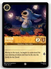 Stitch - Alien Dancer 9/204 Common Fabled Lorcana TCG NM