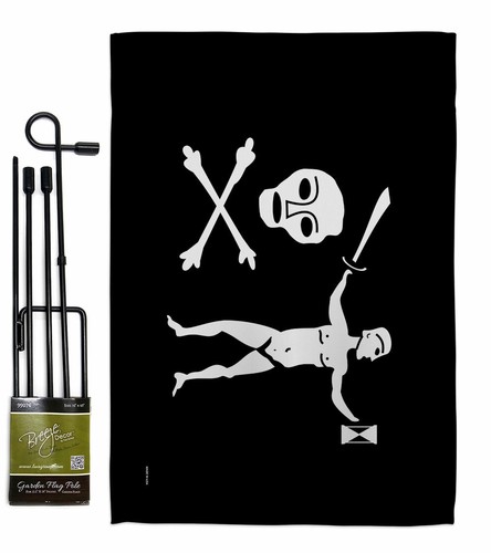 Piratenkapitän Dulaien Garten Flagge Küste Deko Geschenk Hof Haus Banner - Bild 7 von 19