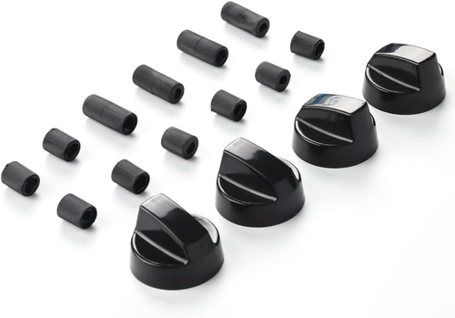 Seentech 4- Pack Control Knobs Replacement with 12 Adapters for Oven, Stove, and - Picture 6 of 12