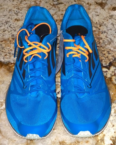ADIDAS AdiZero Cadence 2.0 BLUE Distance Track Spikes Shoes 5 11 11.5 12 12.5 - Picture 4 of 7
