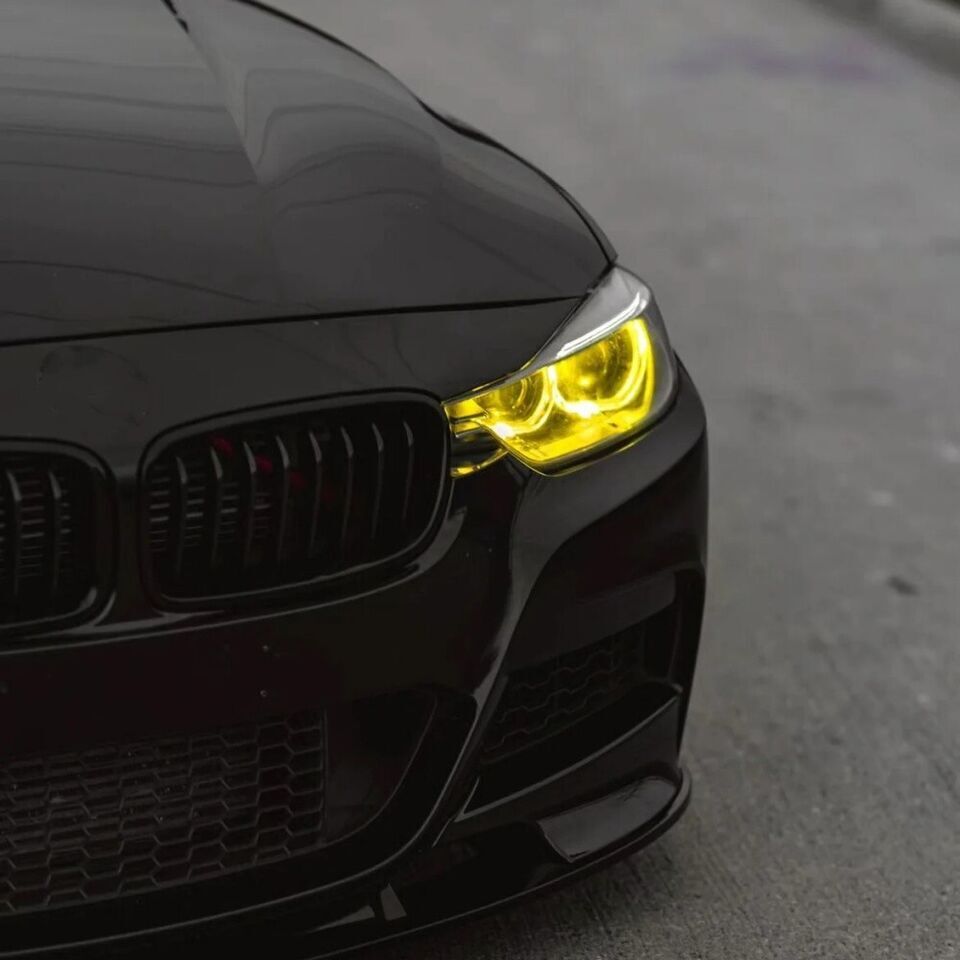 Feux De Jour DRL Jaunes Pour BMW F30 F31 320i 330i 340i (2016-2019) - Installation Directe, Résistants Aux Chocs