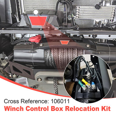 Truck Winch Relocation Kit Control Box Pack Wiring For Warn Zeon