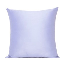 Cover Solid Color Sofa Pillow Case Cushion Square Home Decor Light Purple 18x18