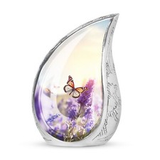 Teardrop Urn - Butterfly Urn - Small Urns For Human Ashes