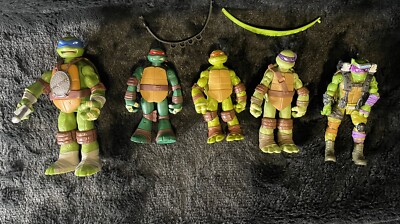 2012-15 TMNT Mutations Set of 5 Teenage Mutant Ninja Turtles