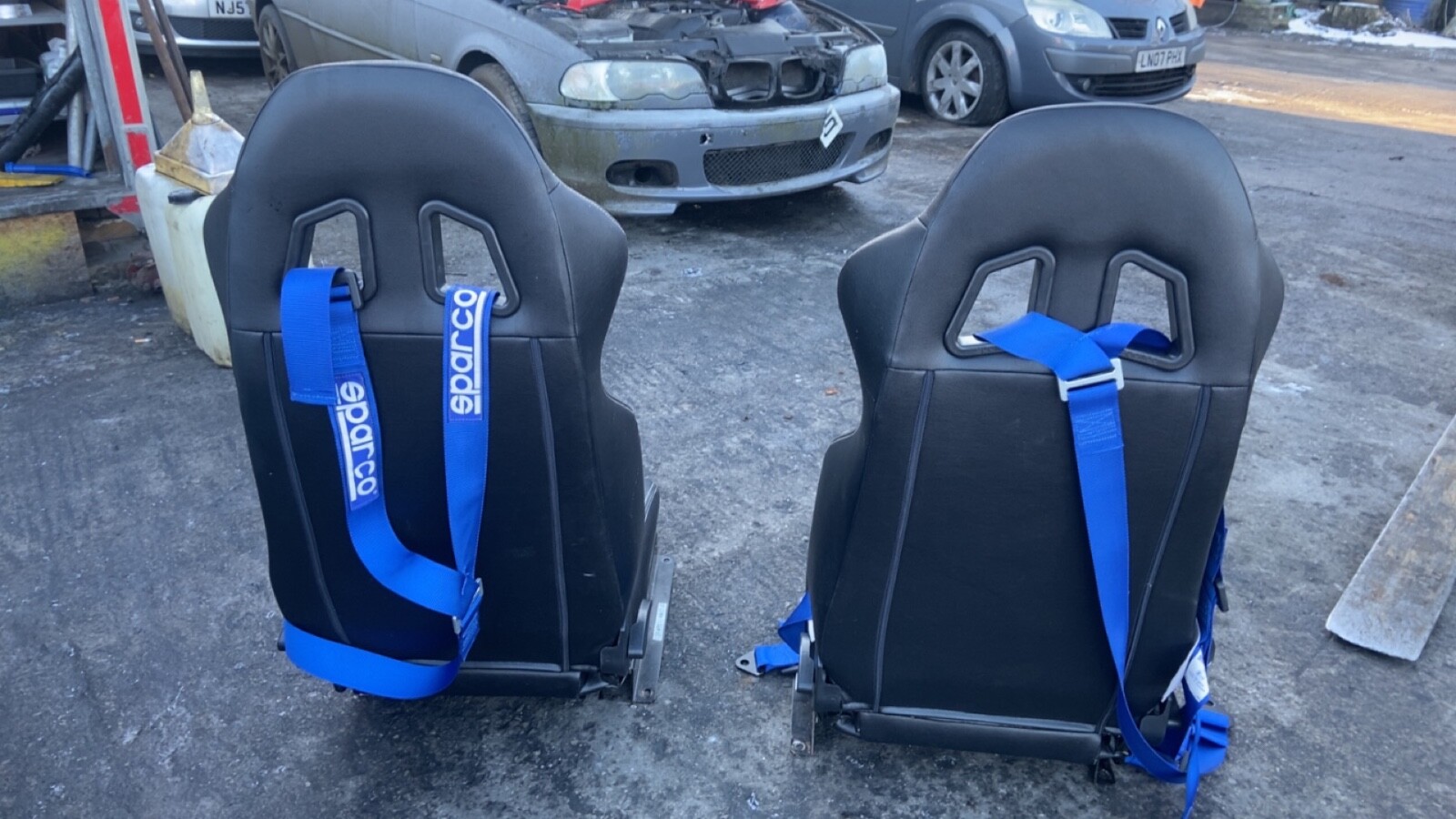 sparco racing seats eBay