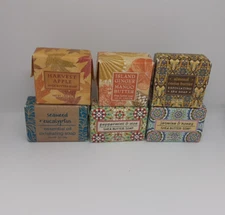 Greenwich Bay Trading Co Lot of 6 Soap 1.9-2 oz Exfoliating & Shea Butter Unisex