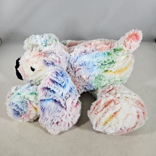 Sensory Pets Tie Dye Puppy Dog Plush Floppy Ears Weighted Stuffed Animal Toy - Picture 4 of 8
