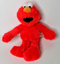 Sesame Street Elmo Plush 2003 14 Red Soft Cuddle Toy Funny Cute Adorable Nanco