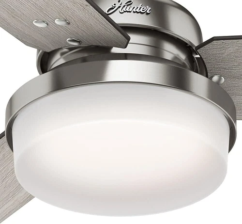 Hunter Sentinel Indoor Ceiling Fan with LED Light and Remote Control, 60" B070 - Picture 6 of 7