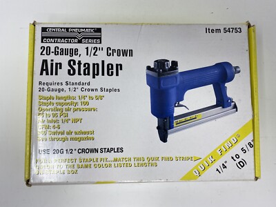 1 2 crown stapler