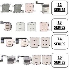 Dual Sim Card Reader For iPhone 12 13 14 15 Pro Max Mini Plus Dual Conversion