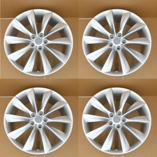 For Front Tesla Model S Oem Design Wheel 21 12-17 Silver Set Of 4 Rim 98727 For Front Tesla Model S Oem Design Wheel 21 12-17 Silver Set Of 4 Rim 98727