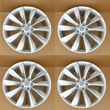 For Front Tesla Model S OEM Design Wheel 21"  12-17 Silver Set of 4 Rim 98727