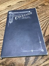 Vintage TANNER SMITH'S COCKTAILS Books Menu Lists