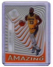 2021-22 Panini Illusions LeBron James Cleveland Cavaliers #12 Amazing Orange