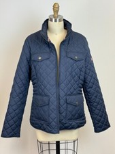 Tommy Hilfiger Women  s Jacket Navy Quilted OUTDOOR JACKET  LARGE