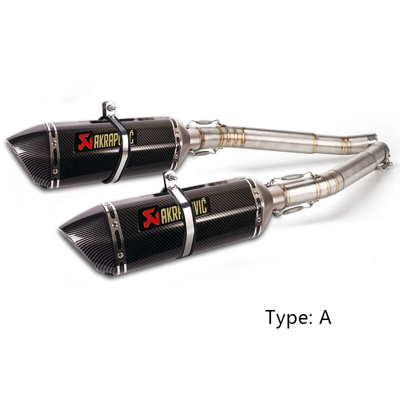 Глушители глушители для выхлопной трубы для Suzuki Hayabusa GSX1300R 2008-2017 слева справа - Изображение 4 из 4