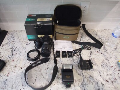 Fujifilm FinePix S Series S100FS 11.1MP Digital Camera - Black for