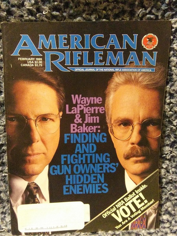 AMERICAN RIFLEMAN MAGAZINE COPY FEBRUARY 1999
