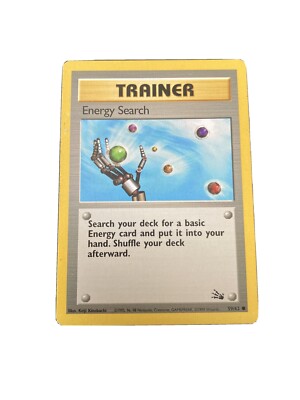 ポケカ　旧裏　トレイナー　エナジー　TRAINER energy 2007 Pokemon Card Trainer Energy Switch 75/108 | eBay
