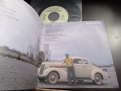 Ry Cooder/Borderlive/米Promo Only希少 Ry Cooder Across The Borderline Japan Promo only Vinyl 7 inch