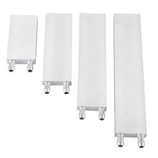 Aluminum Heat Sink Water Cooling Liquid PC Water Cooled Block 80/120/160/200mm