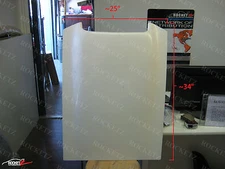 Universal Roof Hood Vent Bonnet Scoop Hood Fast and Furious Style (Large)