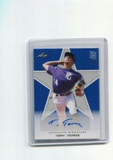 2020 Leaf Perfect Game Autographs Blue Tommy Tavarez Auto 5/15