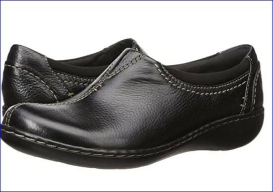Clarks Womens Ashland Joy 11 N Black 