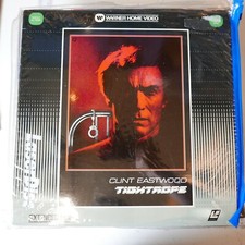 "Tightrope" Warner Home Video Laserdisc LD - Clint Eastwood Free Shipping