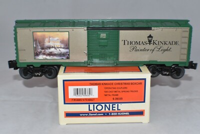 Lionel 39335 THOMAS KINCADE CHRISTMAS BOXCAR w/box - ''O'' Gauge