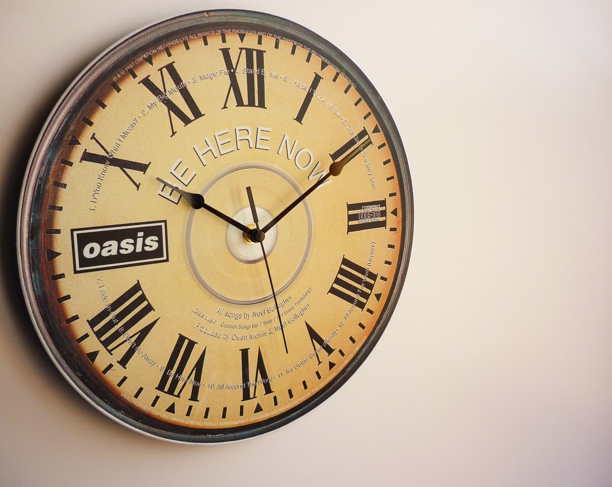 Handmade Oasis - Be Here Now CD Art 12