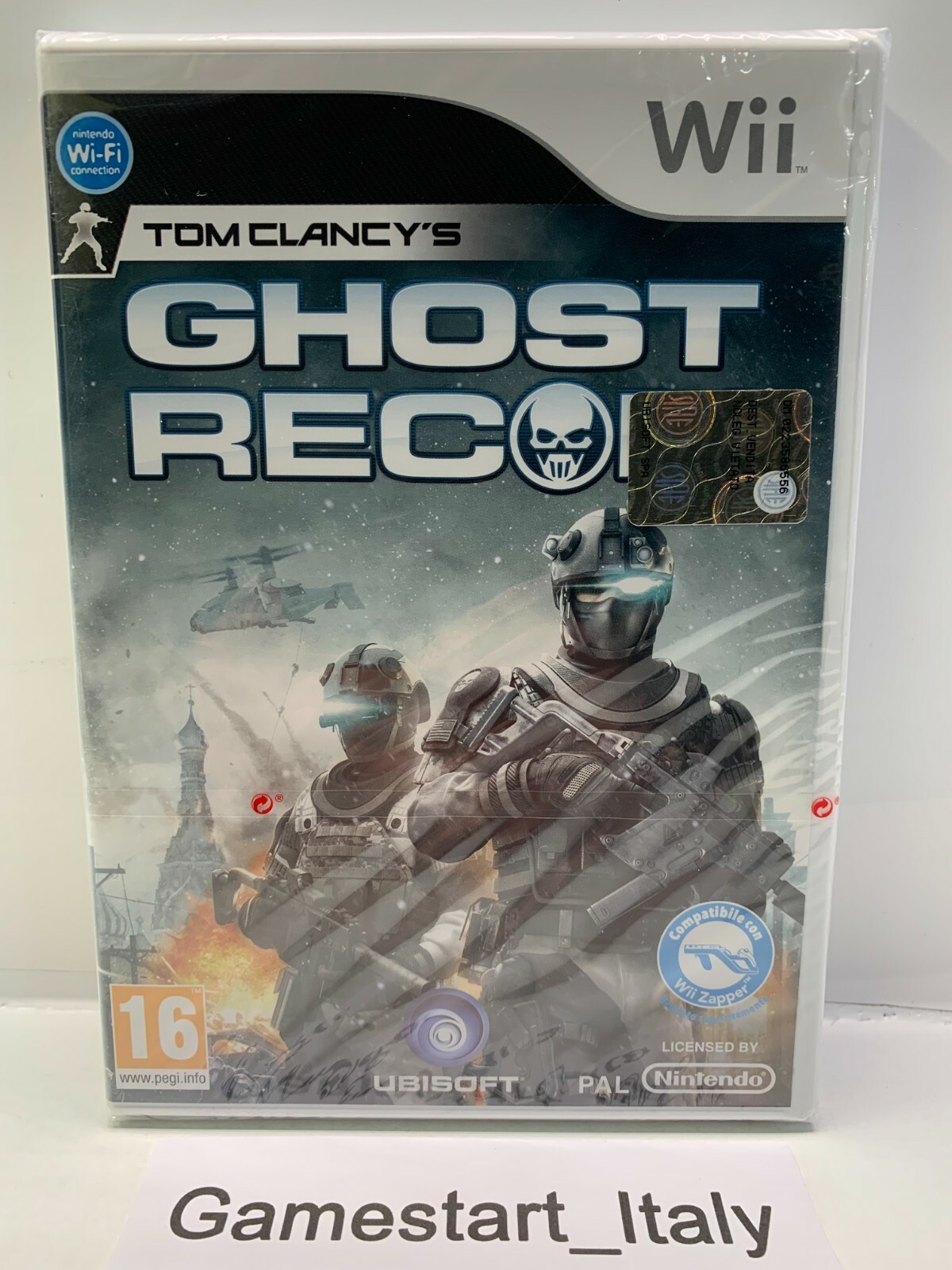 TOM CLANCY'S GHOST RECON - NINTENDO WII - GIOCO NUOVO SIGILLATO PAL VERSION