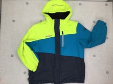 ZeroXposur Ski Snowboard Jacket Yellow Aqua Blue Boys Size XL 18/20