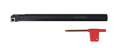 5/8'' x 8'' RH SCLCR Indexable Boring Bar with Insert for Aluminum, #P252-S503