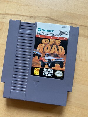 Super Off Road Nintendo NES Game - PAL B Tradewest 4 Player